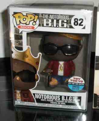 Funko Pop! Notorius B.I.G With Crown Toy Tokyo NYCC 2018 (FREE SHIPPING) # 82