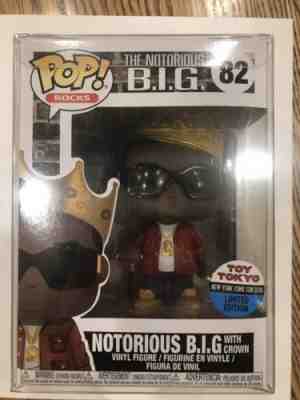 Funko Pop! Notorius B.I.G With Crown Toy Tokyo NYCC 2018 (FREE SHIPPING)