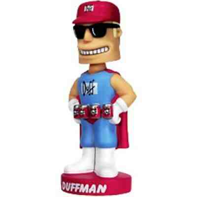 Funko 08024 The Simpsons Duffman Wacky Wobblers Bobble Head Pop Culture