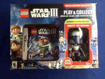 Nintendo DS Lego Star Wars 3 w/ Jango Fett Funko Pop! 2005-2012 Lucas Arts Play