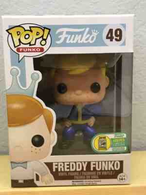 Funko POP Freddy Funko Fallout Vault Boy 49 2006 Fundays LE 1/400 Excellent Cdtn