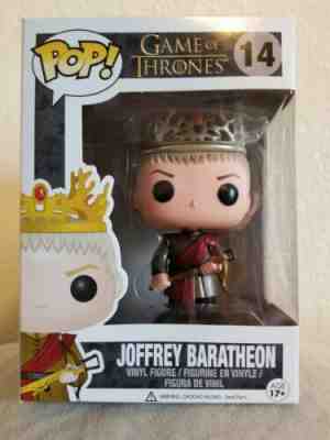 Funko POP! *Vaulted* Joffrey Baratheon - Game Of Thrones #14 w/ Protector 