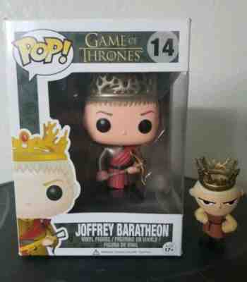 Joffrey Baratheon Funko Pop! Game Of Thrones 14 Vaulted Rare Retired w/ mini