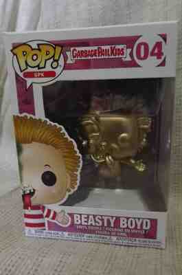 Custom Gold Funko POP! GPK Garbage Pail Kids #04 Beasty Boyd Collectible Figure