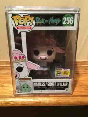 Rick And Morty Funko Pop Tinkles / Ghost In A Jar SDCC Exclusive LE Sticker