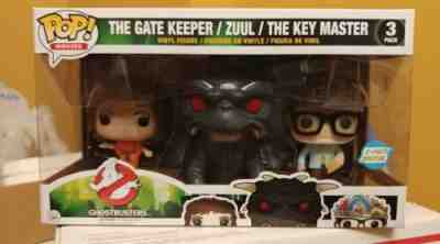 Pop Movies, Ghostbusters 1984 The Gatekeeper, Zuul + Key Master Vinyl Used