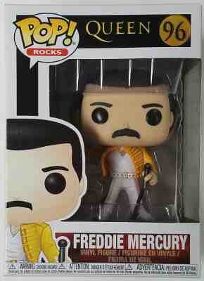 ON HAND Funko POP Rocks Wembley 1986 Freddie Mercury #96 Queen Vinyl Figure