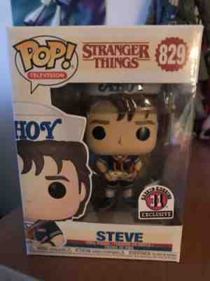 Funko POP Stranger Things Baskin Robbins Exclusive Ahoy Steve # 829 - LE IN HAND