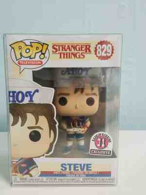 Funko Pop Stranger Things Steve Baskin Robbins Exclusive with Protector