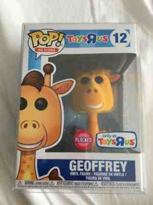 Funko Pop! Ad Icons #12 Flocked Geoffrey ToysRUs Exclusive with Protector