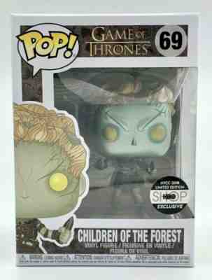 NEW #69 Funko Pop! Children Of The Forest Metallic Game of Thrones NYCC Exclusiv