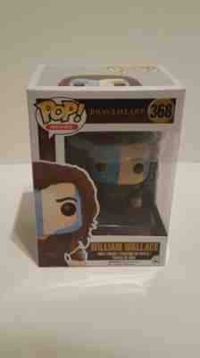 FUNKO POP MOVIES BRAVEHEART WILLIAM WALLACE #368 RARE VAULTED  MINT 