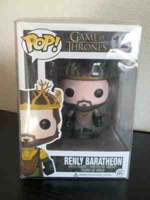 Funko Pop! Game of Thrones Grail Vaulted Renly Baratheon #12 Protector Damaged