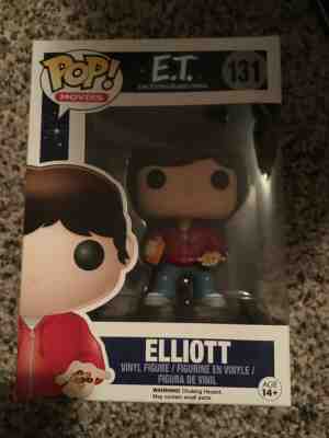 Pop Movies #131 E.T. The Extra Terrestrial Elliott Funko POP! - VAULTED - RARE