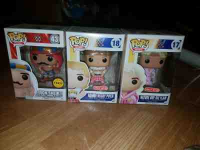 WWE Funko Pop! Legends Target Exclusive Ric Flair Roddy Piper Iron Sheik Chase