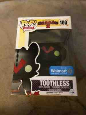 Funko Pop Toothless w/ Racing Stripes #100 Walmart Exclusive how to train dragon