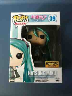 Funko POP- HATSUNE MIKU -Hot Topic Exclusive (metallic hair) #39