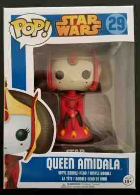 Funko Pop Star Wars #29 Queen Amidala with Pop Protector