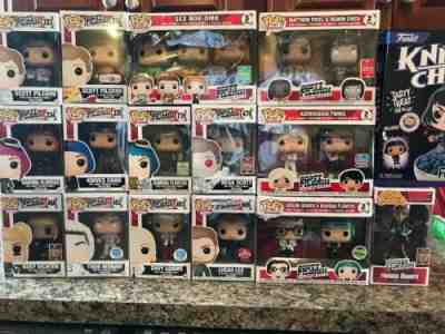 Funko Pop Scott Pilgrim Collection Rare Sex Bob Omb Envy Todd Roxy