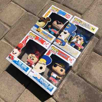  Funko Pop Target Ad Icons Lot Cap'N Crunch Bazooka Joe Sugar Bear Noid Set