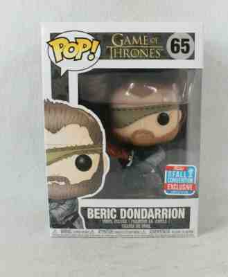 Funko Pop Beric Dondarrion Vinyl Figure 54 Game of Thrones GOT Fall Convention