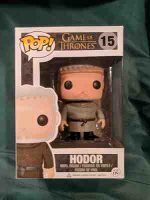 Hodor Funko Pop 15 Rare! *Damage* game of thrones