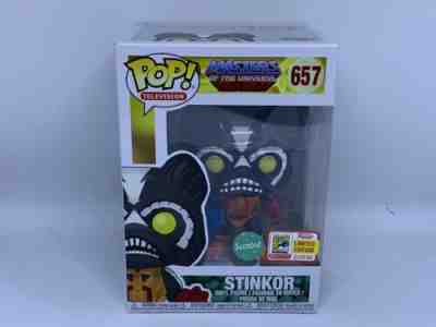 2018 Funko POP SDCC Sticker Exclusive Masters Of The Universe Stinkor #657 LE