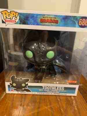 Funko Pop 10 INCH TOOTHLESS! TARGET EXCLUSIVE TARGET CON LIMITED EDITION!