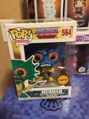 POP! Television, Merman #564, Blue Chase, Masters of the Universe, Funko Damage