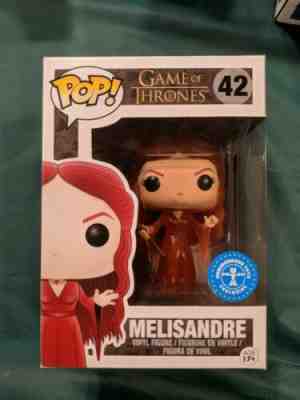 Translucent Melisandre Funko pop 42 Barnes and nobles exclusive rare!