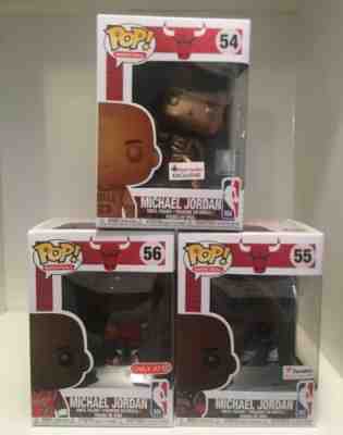 Funko Pop! Michael Jordan Bronze Footlocker Target Fanatics Ships Protected