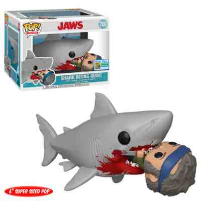 SDCC 2019 FUNKO POP!  JAWS: SHARK BITING QUINT #760 Official Sticker 6