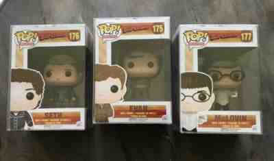 Funko Pop Movies Superbad Full Set of 3 Seth Evan McLovin VAULTED! w/ Protectors