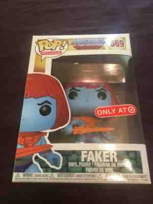 Funko Pop Masters Of The Universe Faker Target Exclusive Brand New