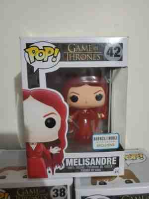 Funko Pop! Game of Thrones Melisandre Translucent 42 Vaulted Barnes & Noble Ex.