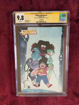 REBECCA SUGAR Signed Sketch STEVEN UNIVERSE 1 9.8 CGC SS variant cartoon network