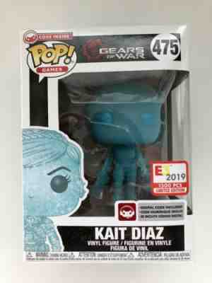 Funko Pop Gears of War KAIT DIAZ SHIMMERING BLUE E3 2019 Exclusive LE 1,500