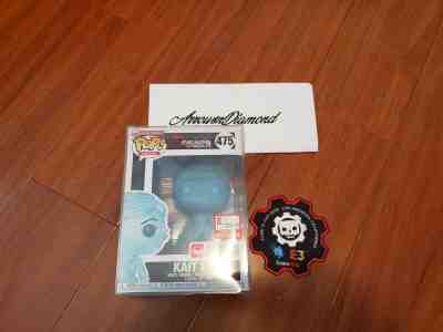 E3 2019 Funko Pop Gears of War KAIT DIAZ SHIMMERING BLUE W/ CASE - LIMITED 1500