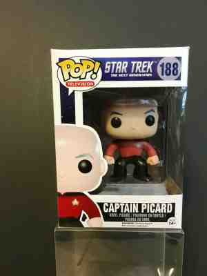 Funko Pop TV 188 Captain Picard Star Trek The Next Generation