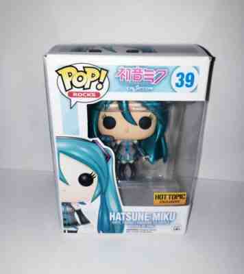 Funko Pop #39 Hatsune Miku Anime Hatsune Miku Hot Topic EXCLUSIVE *NEW*