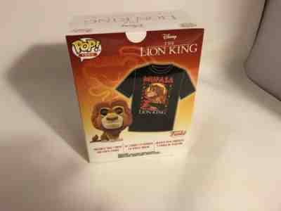 Lion King Mufasa Flocked Funko Pop And XL T-Shirt Pack (Target Exclusive)