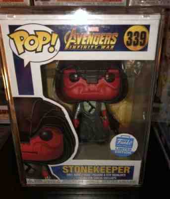 Funko Shop Exclusive Avengers Stonekeeper Funko Pop! W/ Pop Protector!