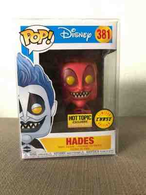 Funko Pop! Hades Glow in the Dark Chase Hot Topic Exclusive Disney w/ Protector