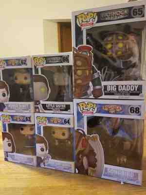 Bioshock Funko Pop COMPLETE collection