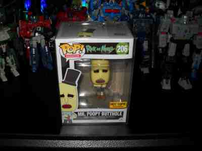 FUNKO POP ANIMATION RICK AND MORTY MR. POOPY BUTTHOLE #226 HOT TOPIC EXCLUSIVE