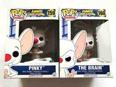 PINKY AND THE BRAIN - FUNKO POP #159 #160 COMPLETE SET OF 2