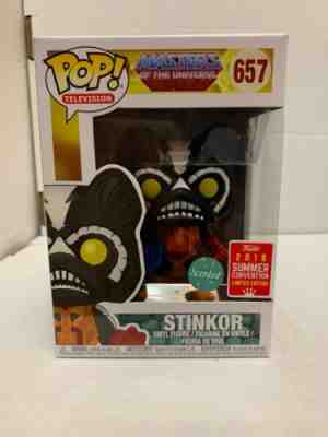 Funko Pop Stinkor 657 Scented MOTU SDCC Exclusive He-man Masters Of The Universe