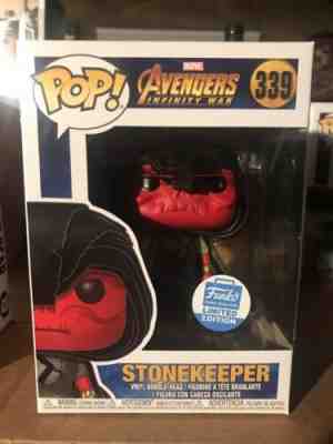 FUNKO POP! MARVEL AVENGERS INFINITY WARS STONEKEEPER LIMITED EDITION EXCLUSIVE