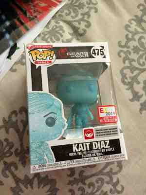 E3 2019 Funko Pop Gears of War KAIT DIAZ SHIMMERING BLUE - E3 Limited! Only 1500