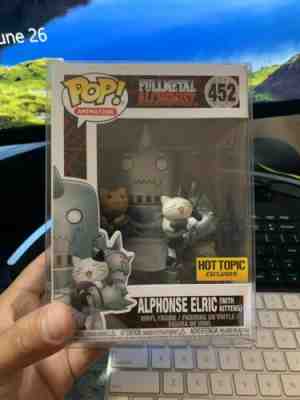 Funko Pop! Fullmetal Alchemist Alphonse Elric w/ Kitten #452 Hot Topic Exclusive